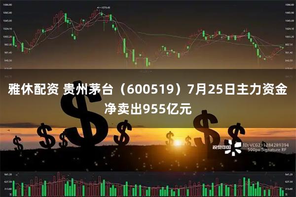 雅休配资 贵州茅台(600519)7月25日主力资金净卖出955亿元