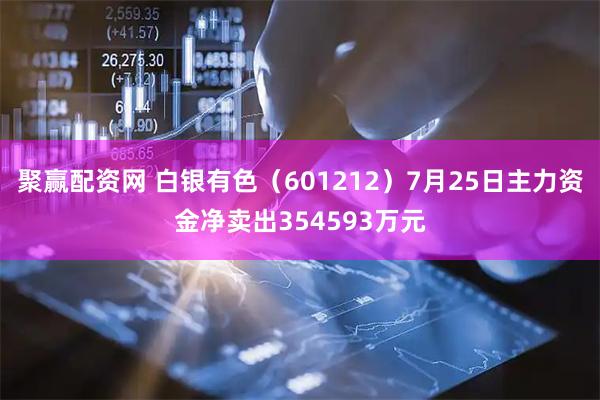 聚赢配资网 白银有色（601212）7月25日主力资金净卖出354593万元
